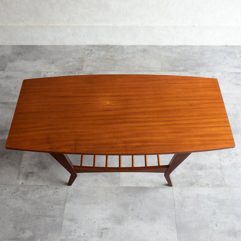 60S センターテーブル/ ローテーブル28 (天板剥離再塗装済）