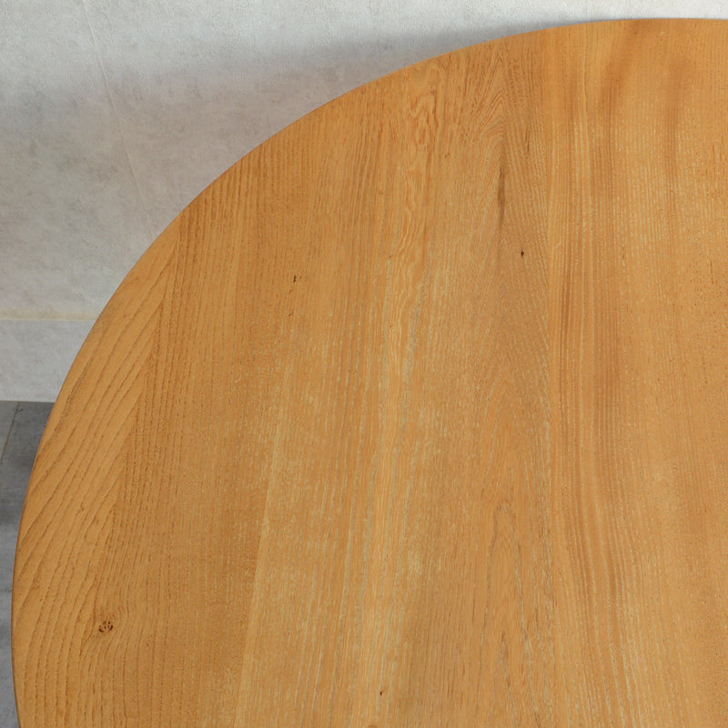 Ｔ様予約商品　ERCOL アーコール ラウンドテーブル 02（天板剥離再塗装済)