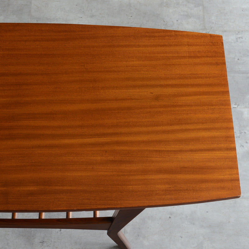 60S センターテーブル/ ローテーブル28 (天板剥離再塗装済）