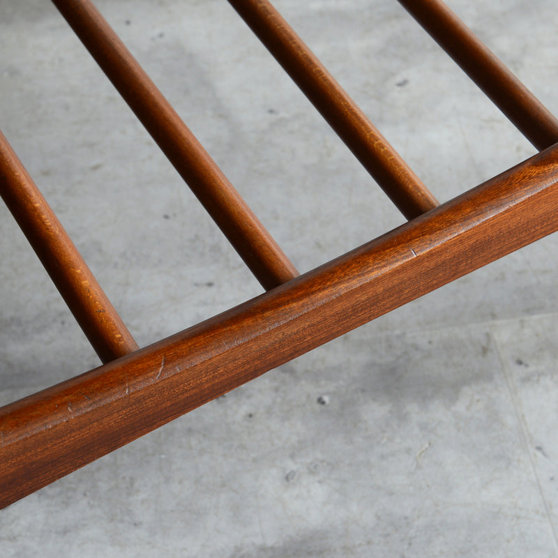 60S センターテーブル/ ローテーブル28 (天板剥離再塗装済）