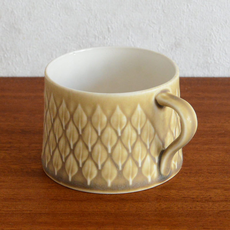 クイストゴー レリーフ カップ＆ソーサー＆ケーキプレート Jens.H.Quistgaard トリオ px-21