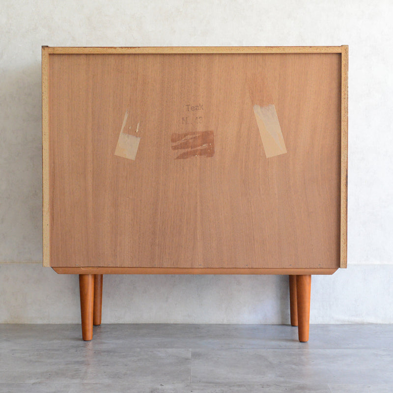 デンマークヴィンテージ チーク2段シェルフ 6-37