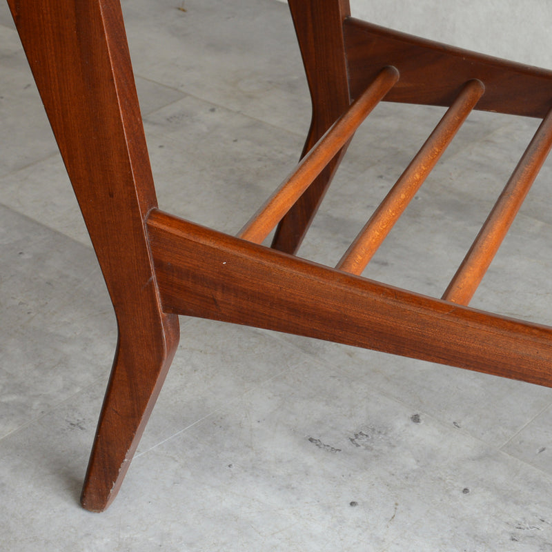 60S センターテーブル/ ローテーブル28 (天板剥離再塗装済）