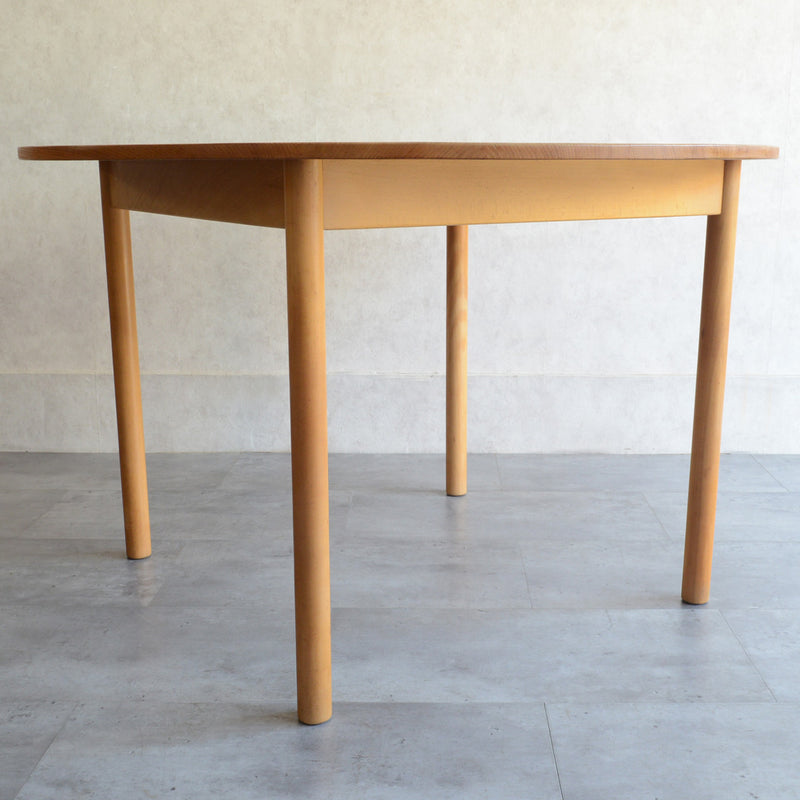 Ｔ様予約商品　ERCOL アーコール ラウンドテーブル 02（天板剥離再塗装済)