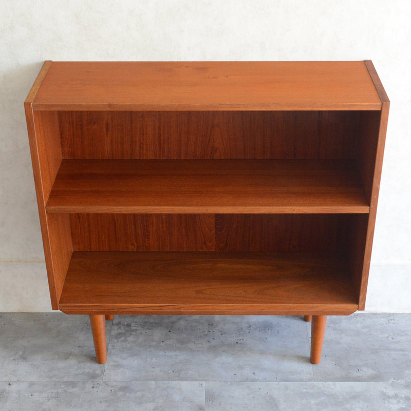 デンマークヴィンテージ チーク2段シェルフ 6-37