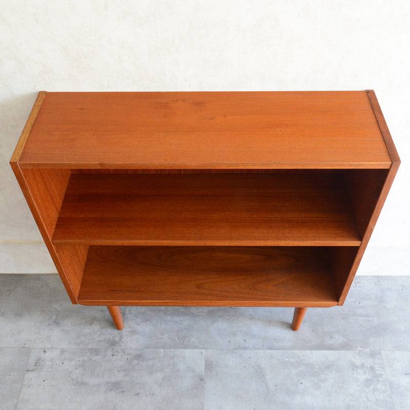 デンマークヴィンテージ チーク2段シェルフ 6-37