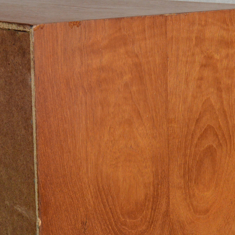 デンマークヴィンテージ  チーク３段2列スモールチェスト D-5