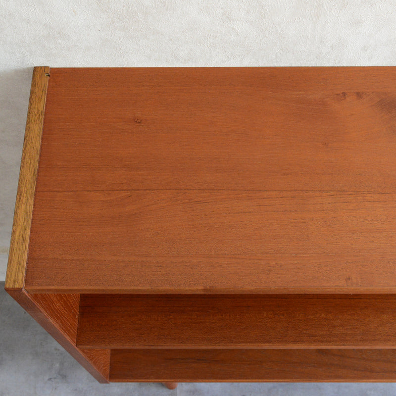 デンマークヴィンテージ チーク2段シェルフ 6-37