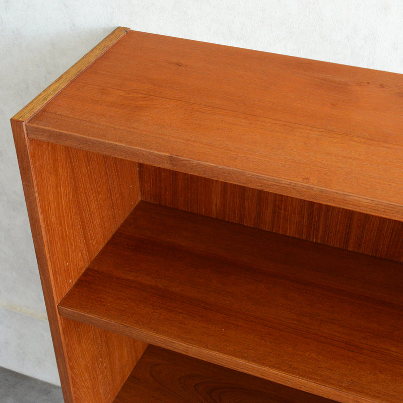 デンマークヴィンテージ チーク2段シェルフ 6-37