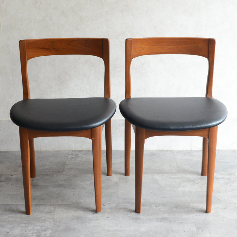 Nathan ネイサン ダイニングチェア ２脚セット(座面張替済)  S39