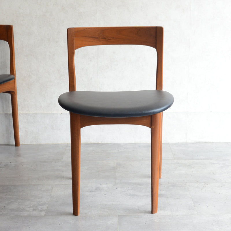 Nathan ネイサン ダイニングチェア ２脚セット(座面張替済)  S39