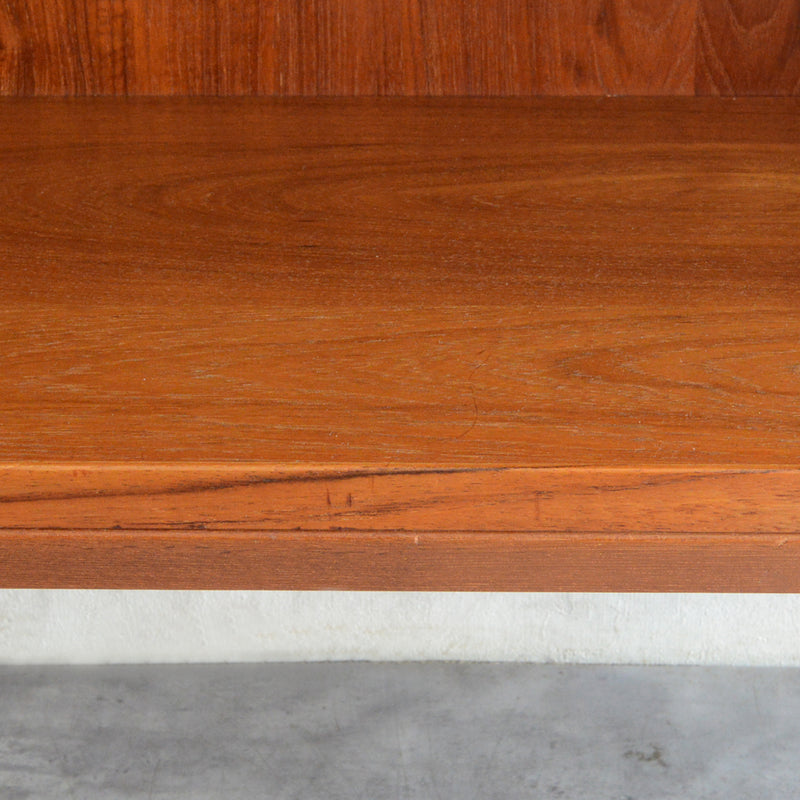 デンマークヴィンテージ チーク2段シェルフ 6-37