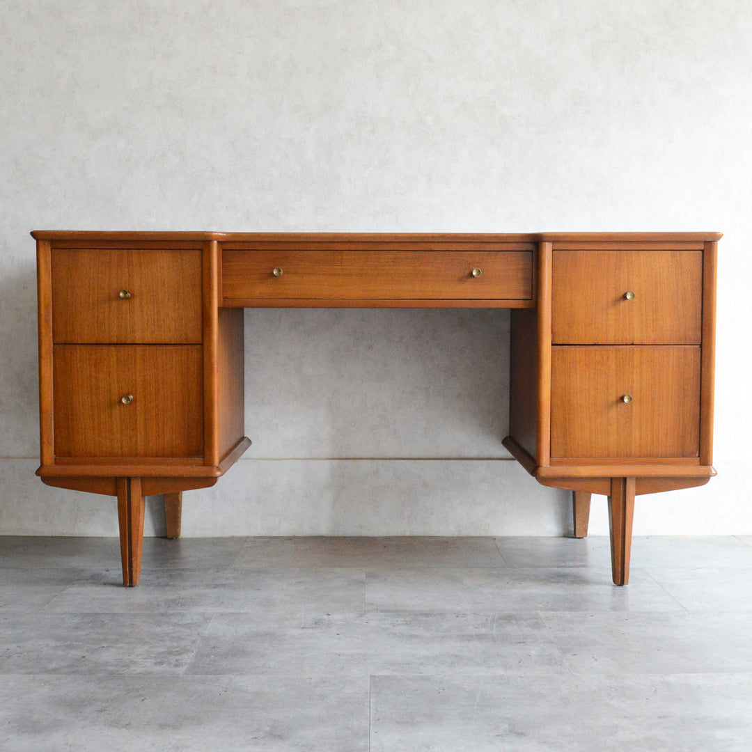 ミッドセンチュリー ヴィンテージ　デスク20(天板剝離再塗装済）