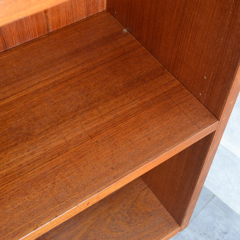 デンマークヴィンテージ チーク2段シェルフ 6-37