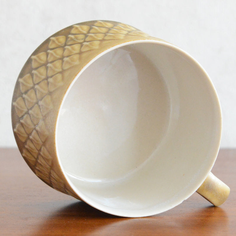 クイストゴー レリーフカップ＆ソーサー＆ケーキプレート  Jens.H.Quistgaard トリオ px-22