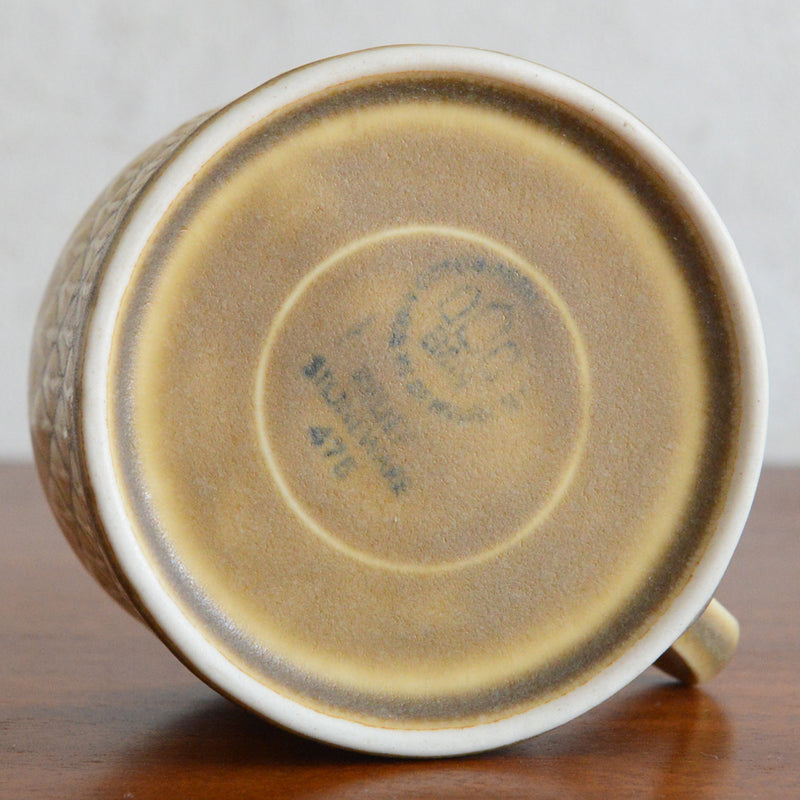 クイストゴー レリーフカップ＆ソーサー＆ケーキプレート  Jens.H.Quistgaard トリオ px-22