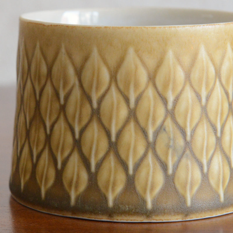 クイストゴー レリーフカップ＆ソーサー＆ケーキプレート  Jens.H.Quistgaard トリオ px-22