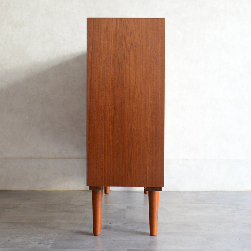 デンマーク ヴィンテージ　チーク 2段シェルフ  6-34