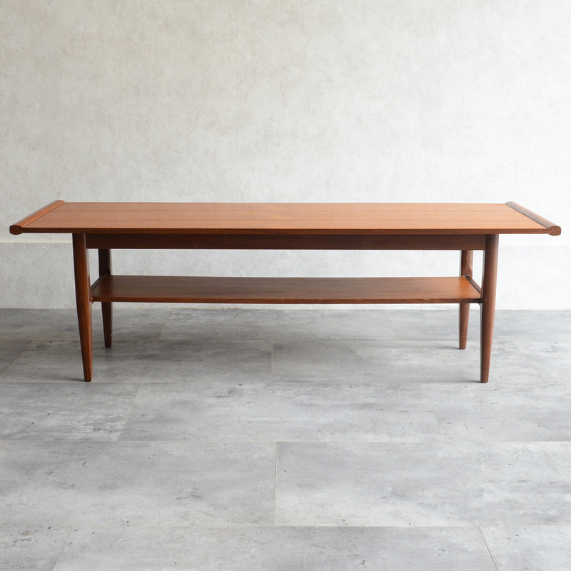 Myer (メイヤー)  60S チーク ローテーブル 24 (天板剝離再塗装済)