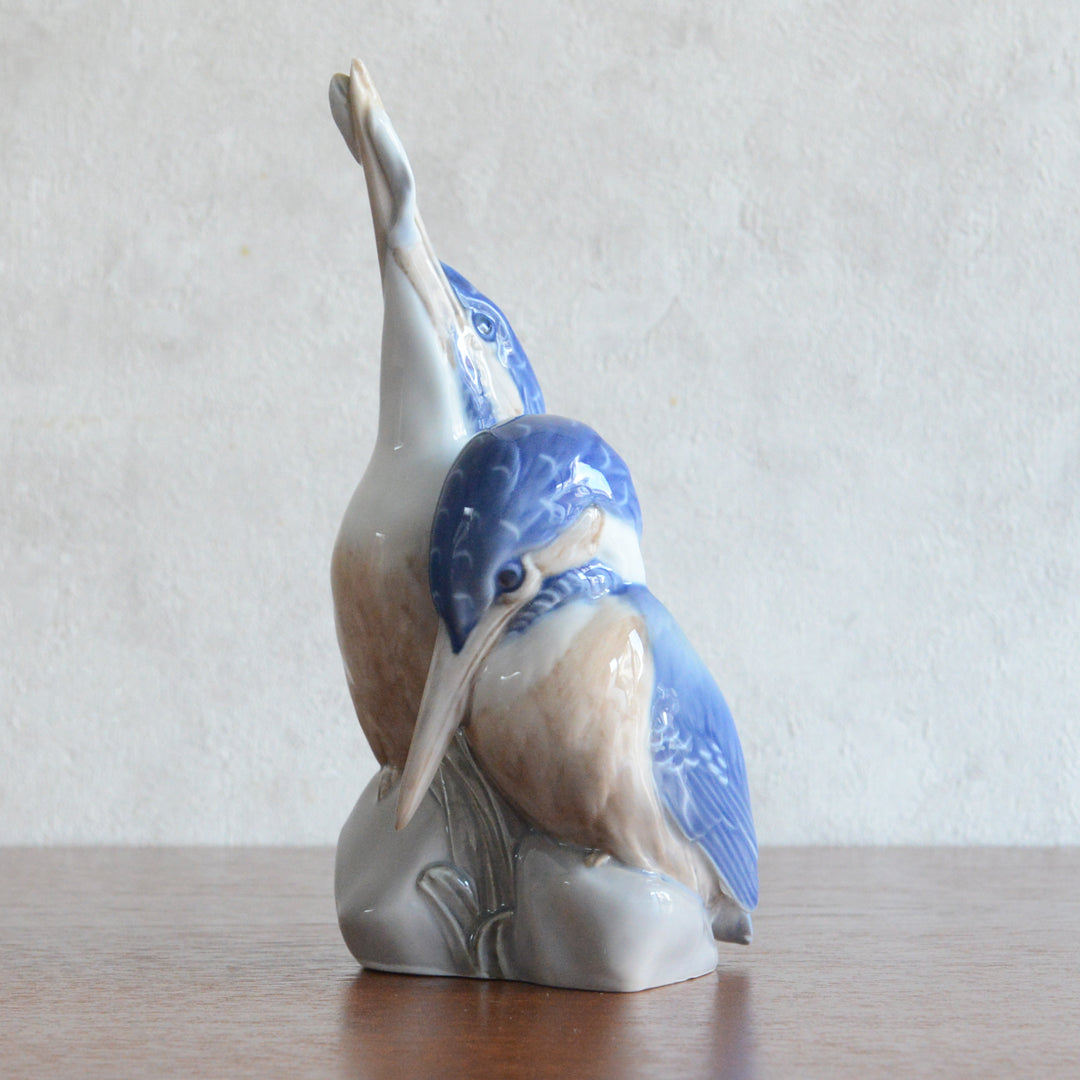 Royal Copenhagen 　フィギュリン　二羽のカワセミ（ペア）   　 px-33