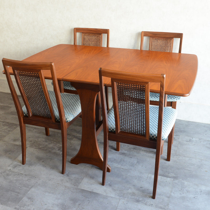 G-PLAN ジープラン ゲートレッグ ダイニングテーブル 26 (天板剝離再塗装済）