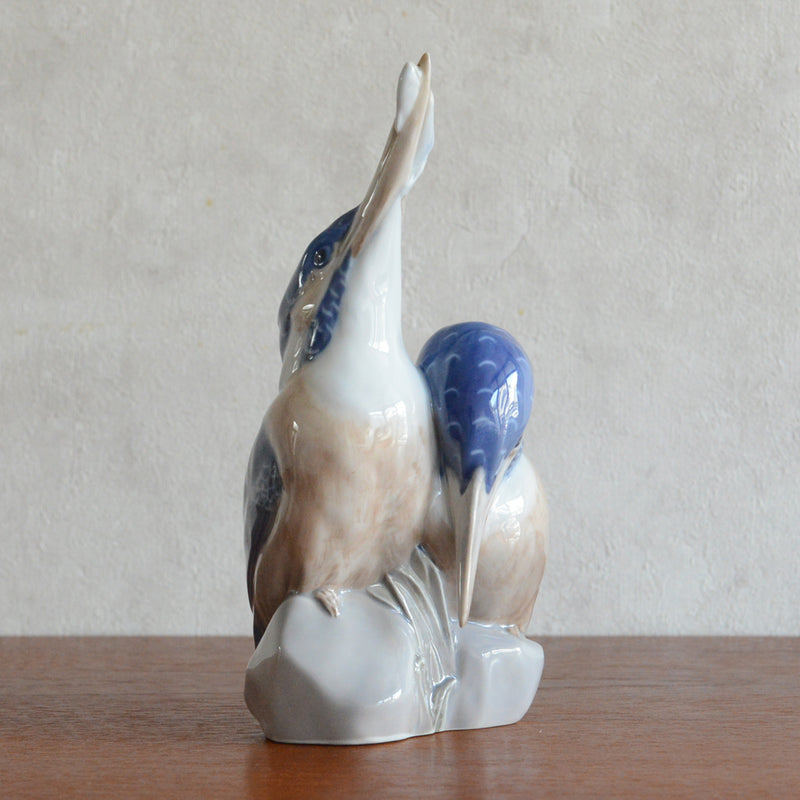 Royal Copenhagen 　フィギュリン　二羽のカワセミ（ペア）   　 px-33