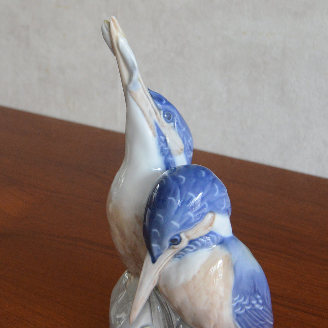 Royal Copenhagen 　フィギュリン　二羽のカワセミ（ペア）   　 px-33