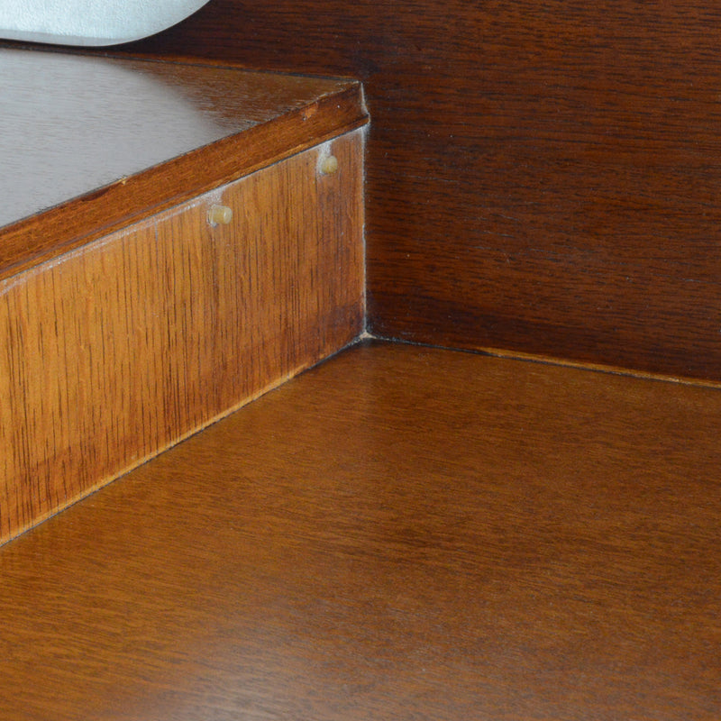 60S  オークチェスト サイドボード15(天板剝離再塗装済）