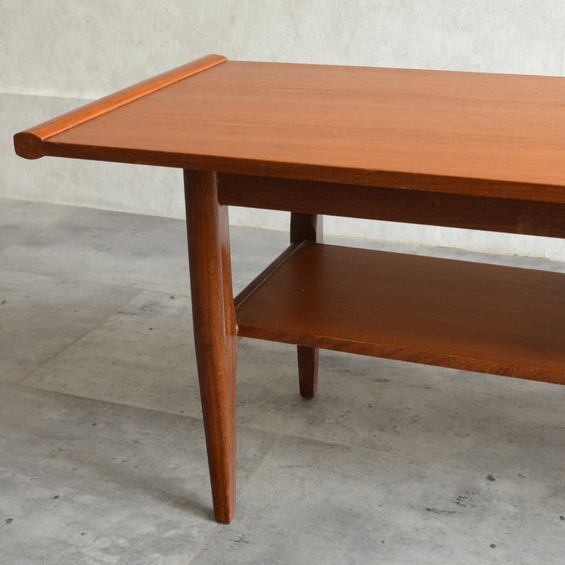 Myer (メイヤー)  60S チーク ローテーブル 24 (天板剝離再塗装済)