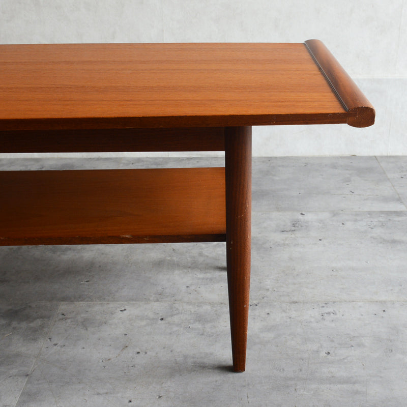 Myer (メイヤー)  60S チーク ローテーブル 24 (天板剝離再塗装済)