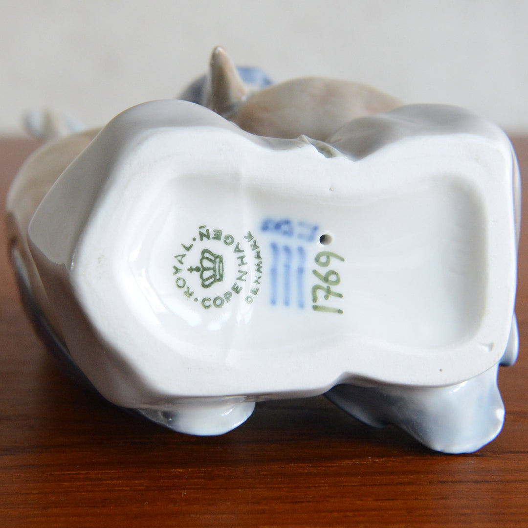 Royal Copenhagen 　フィギュリン　二羽のカワセミ（ペア）   　 px-33