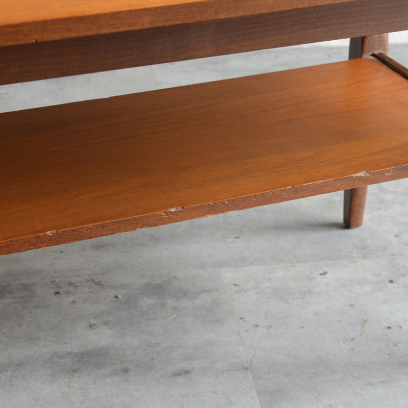 Myer (メイヤー)  60S チーク ローテーブル 24 (天板剝離再塗装済)