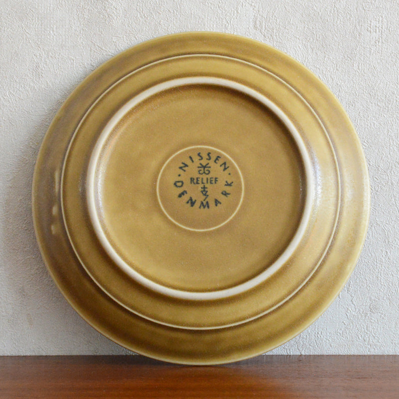 クイストゴー レリーフカップ＆ソーサー＆ケーキプレート Jens.H.Quistgaard トリオ px-23