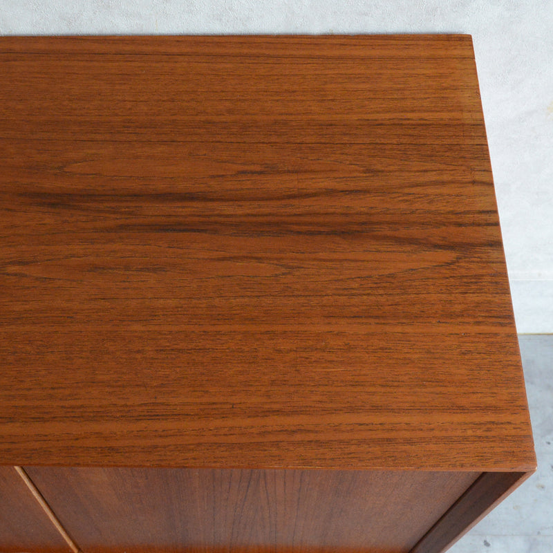 デンマーク ヴィンテージ  オープンキャビネット 5-102(抽斗付）