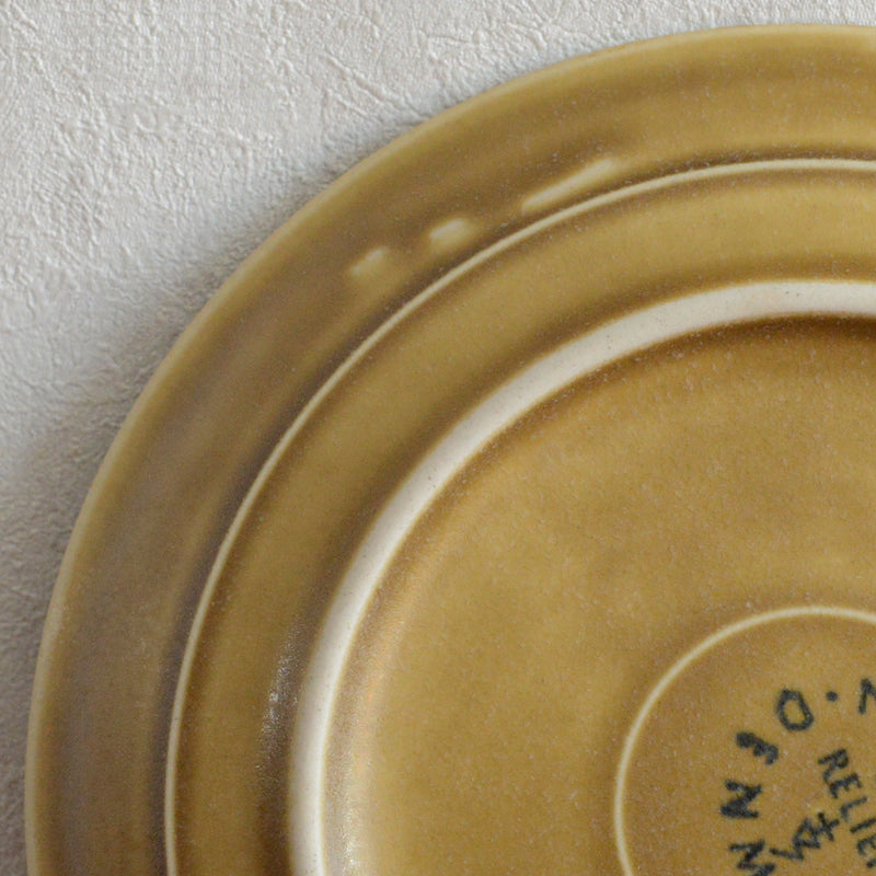 クイストゴー レリーフカップ＆ソーサー＆ケーキプレート Jens.H.Quistgaard トリオ px-23