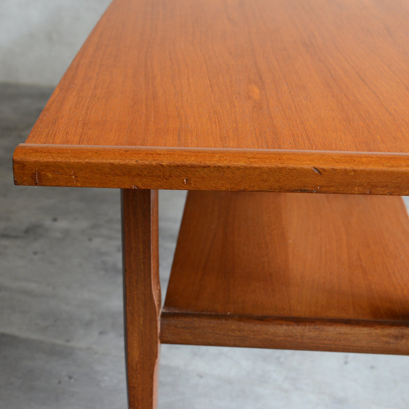 Myer (メイヤー)  60S チーク ローテーブル 24 (天板剝離再塗装済)