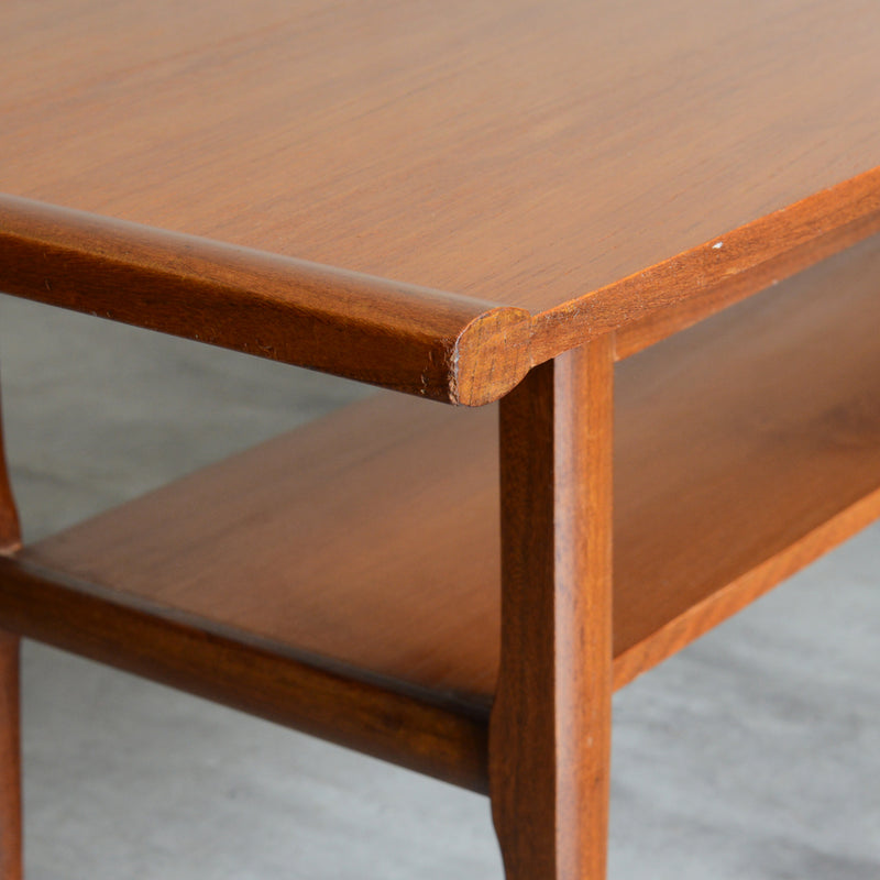 Myer (メイヤー)  60S チーク ローテーブル 24 (天板剝離再塗装済)