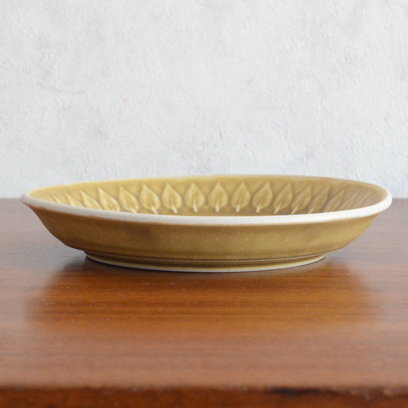 クイストゴー レリーフカップ＆ソーサー＆ケーキプレート  Jens.H.Quistgaard トリオ px-22