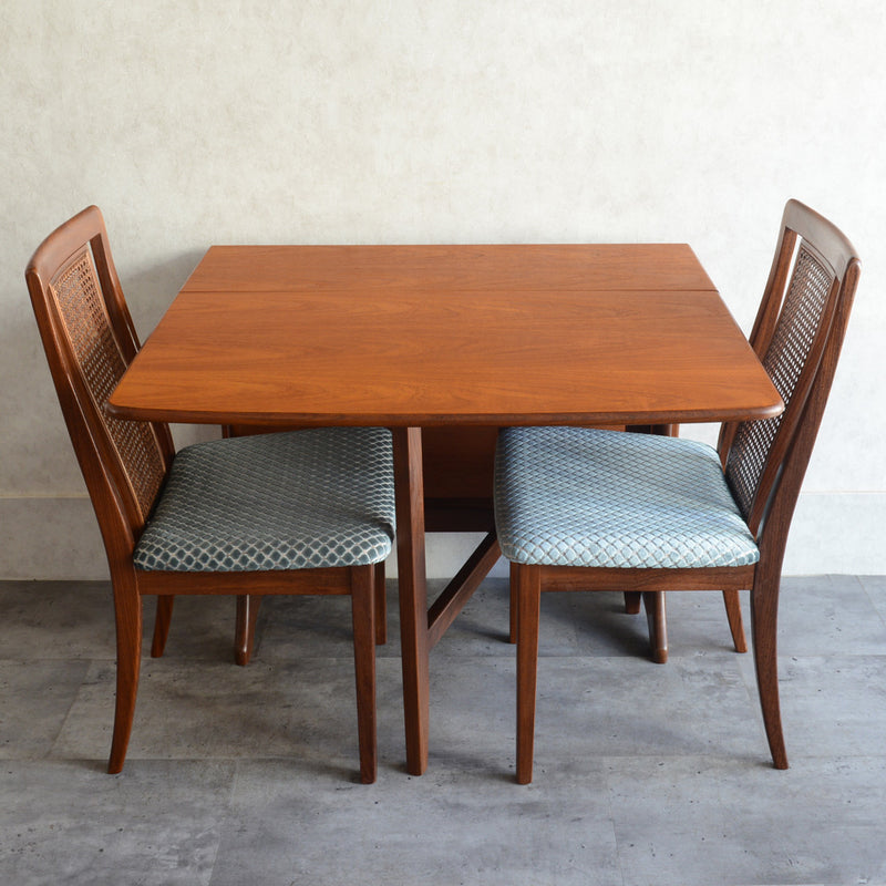 G-PLAN ジープラン ゲートレッグ ダイニングテーブル 26 (天板剝離再塗装済）