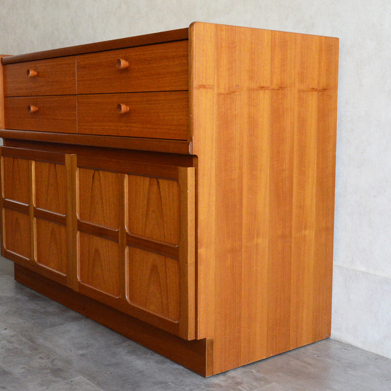 Nathan ネイサン キャビネット/レコードキャビネット 49(天板剥離再塗装済）