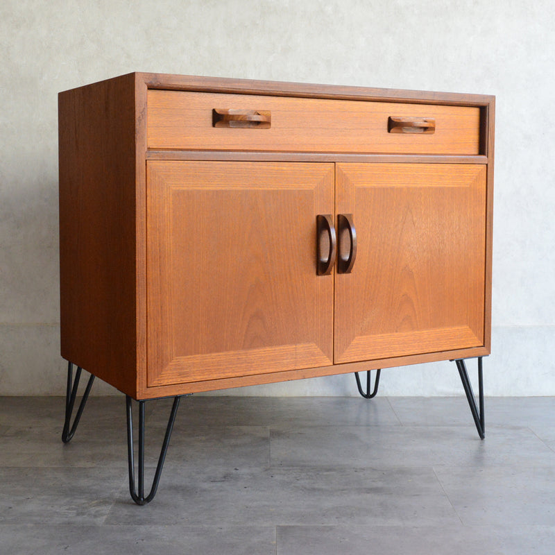 S様ご予約品　G-PLAN ジープラン Sierra 抽斗付キャビネット 7-8(アイアンレッグ）