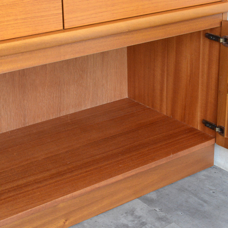 Nathan ネイサン キャビネット/レコードキャビネット 49(天板剥離再塗装済）