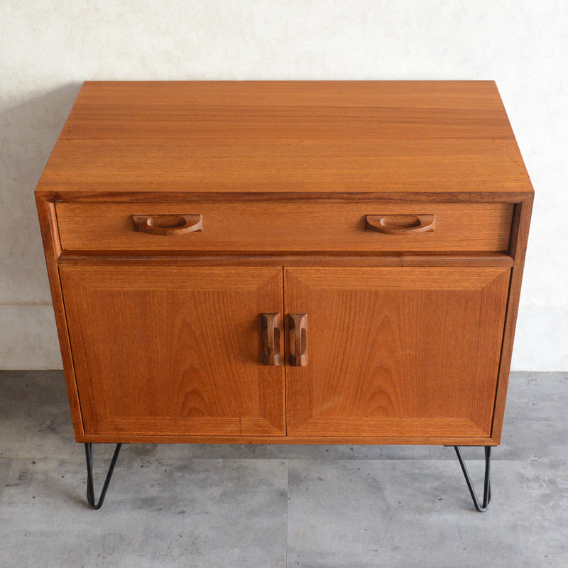 S様ご予約品　G-PLAN ジープラン Sierra 抽斗付キャビネット 7-8(アイアンレッグ）