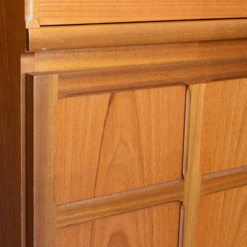 Nathan ネイサン キャビネット/レコードキャビネット 49(天板剥離再塗装済）