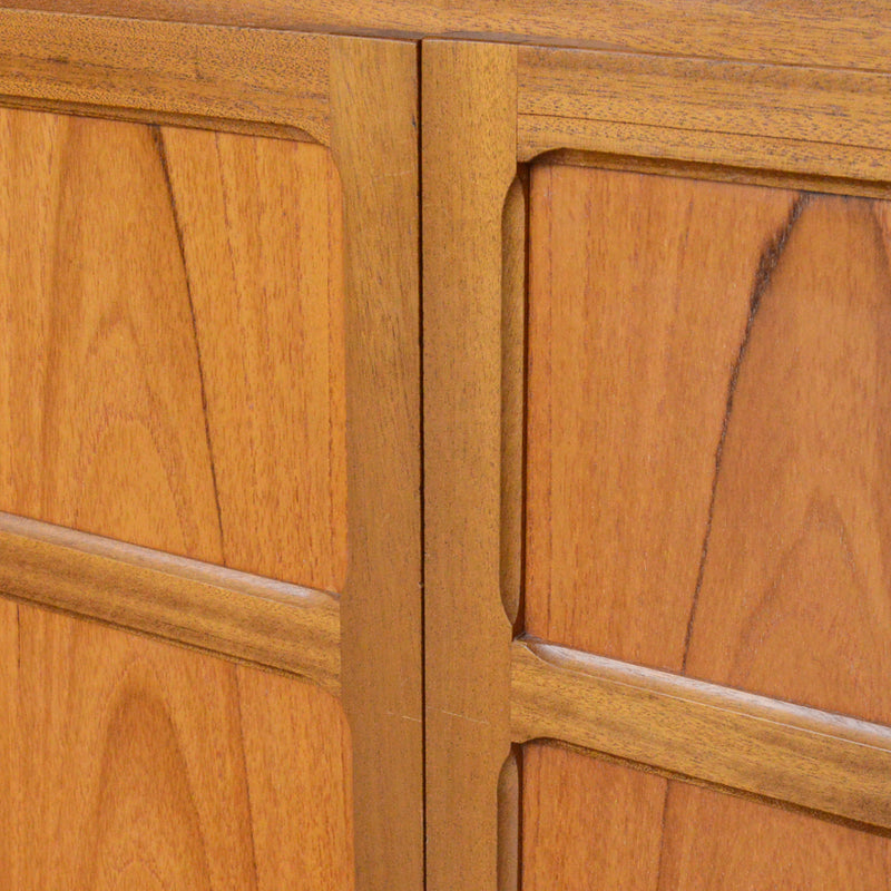 Nathan ネイサン キャビネット/レコードキャビネット 49(天板剥離再塗装済）