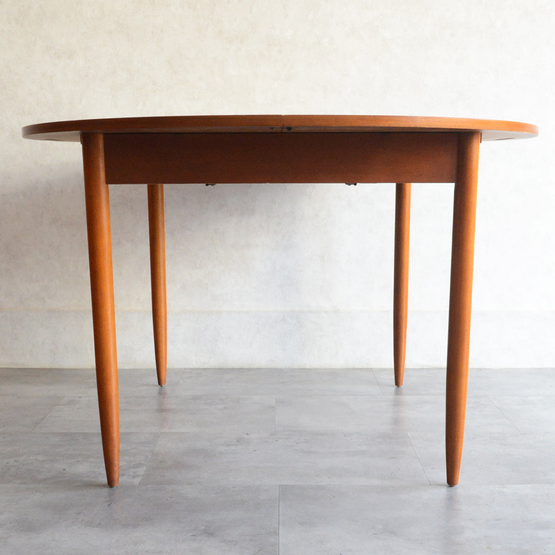 ミッドセンチュリー 　エクステンション コンパクトラウンドテーブル 13