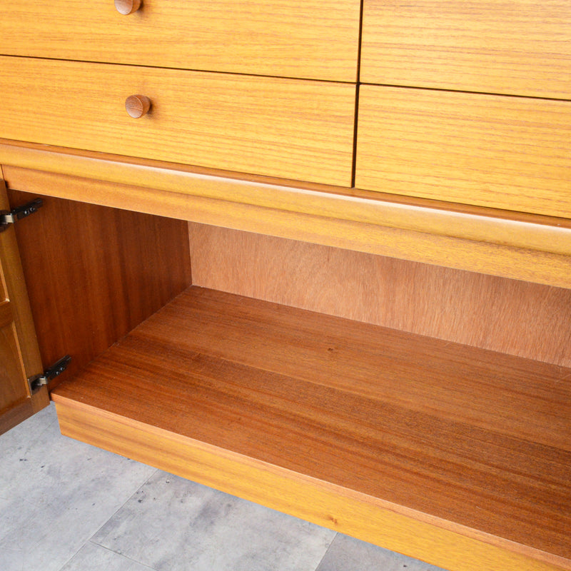 Nathan ネイサン キャビネット/レコードキャビネット 49(天板剥離再塗装済）