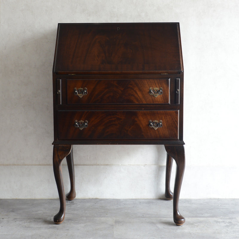 クラシック マホガニー ライティングビューロー 05