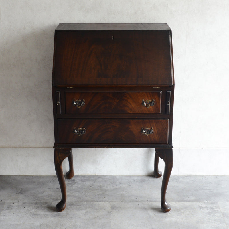 クラシック マホガニー ライティングビューロー 05