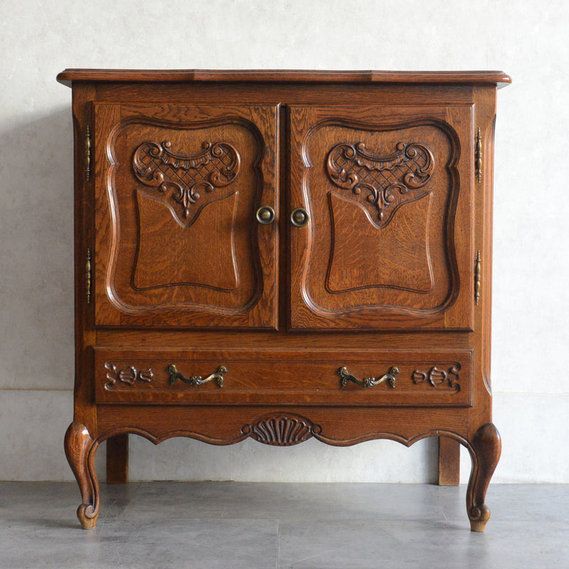 ベルギー クラシック  オークキャビネット14